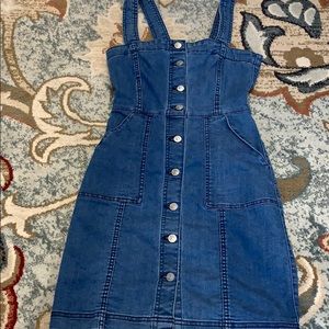 Overall Mini Dress